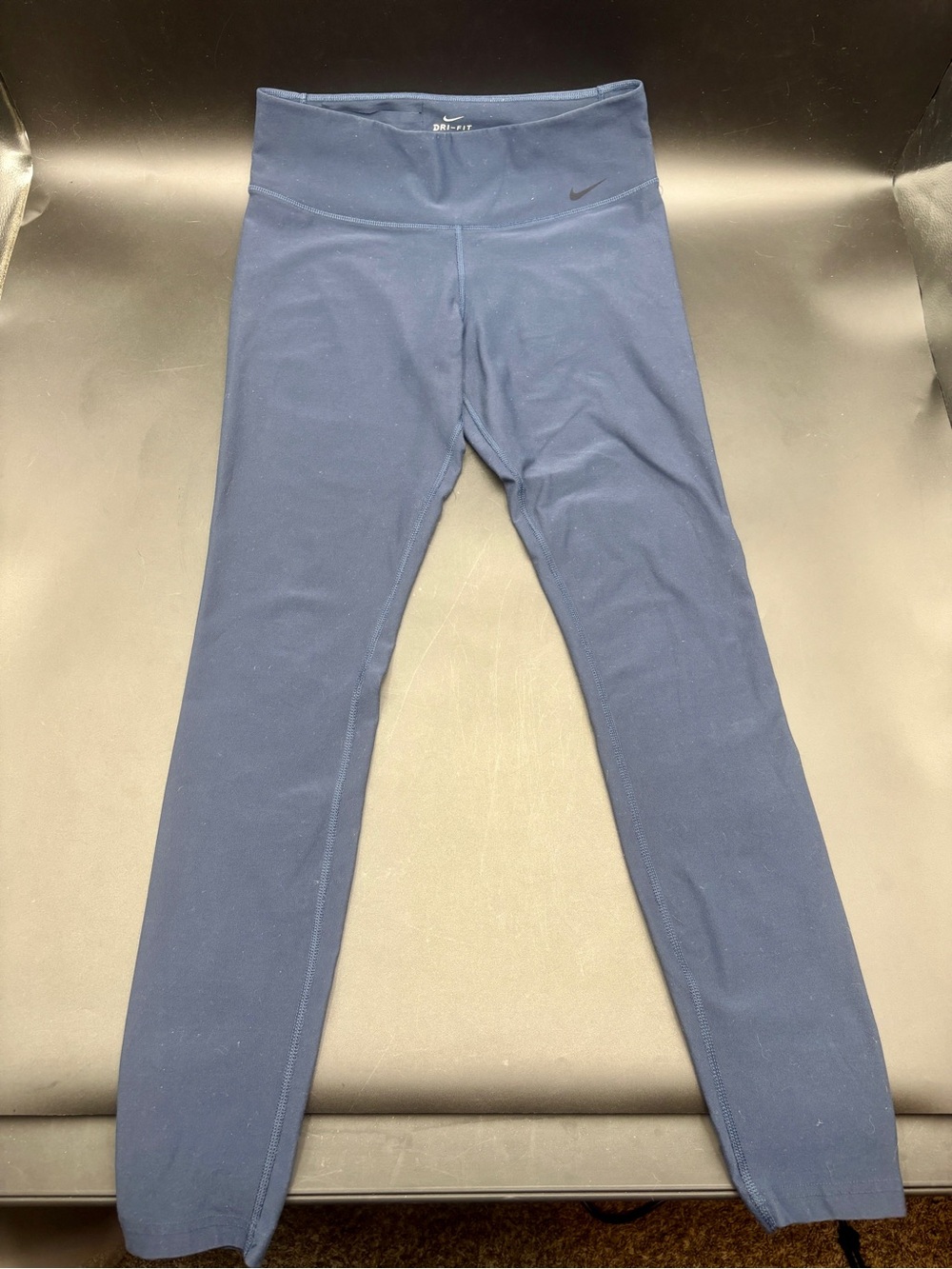 Nike Dri-FIT Legend Training Leggings Blue - Size M Great Condition